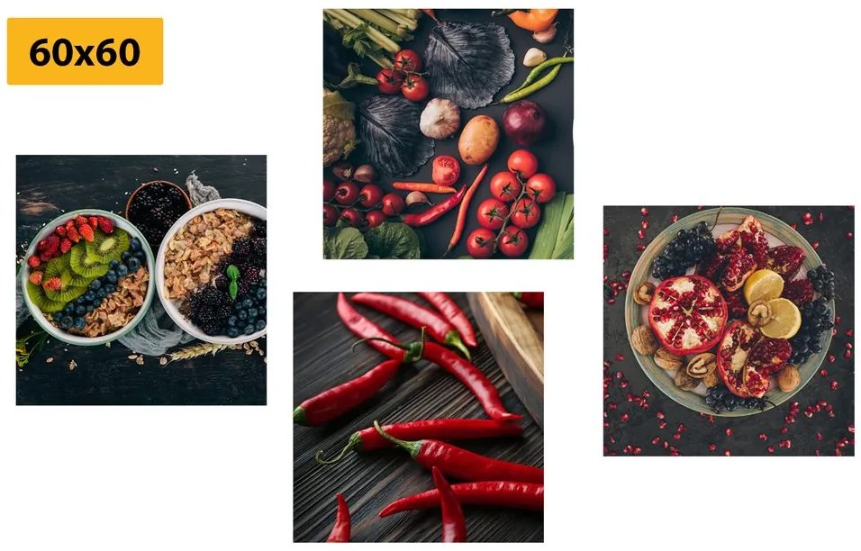 Комплект картини – Деликатни закуски