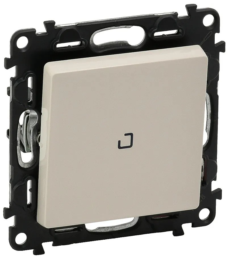 Legrand 752248  Ключ сх.7 с подсветка без рамка Valena life крем - 752248