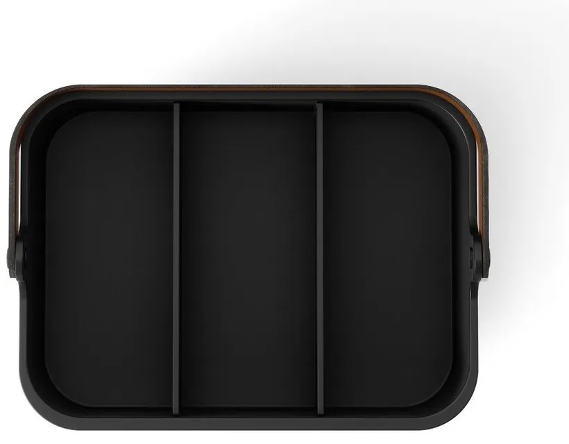 Черен органайзер за баня от рециклирана пластмаса Bellwood – Umbra