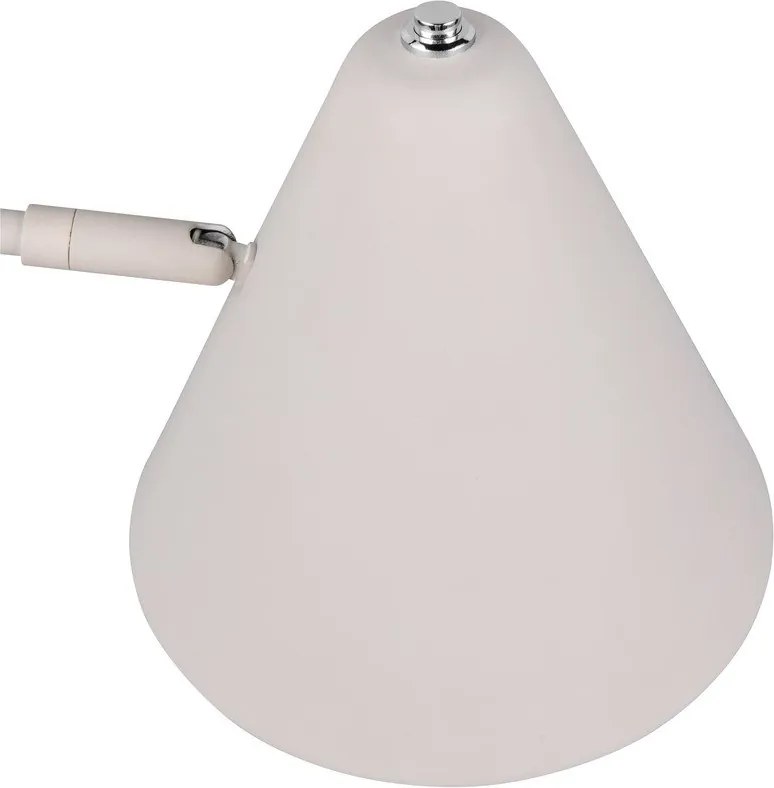 Настолна лампа с огъваща се структура в цвят слонова кост (височина 50,5 cm) Cosima – Trio