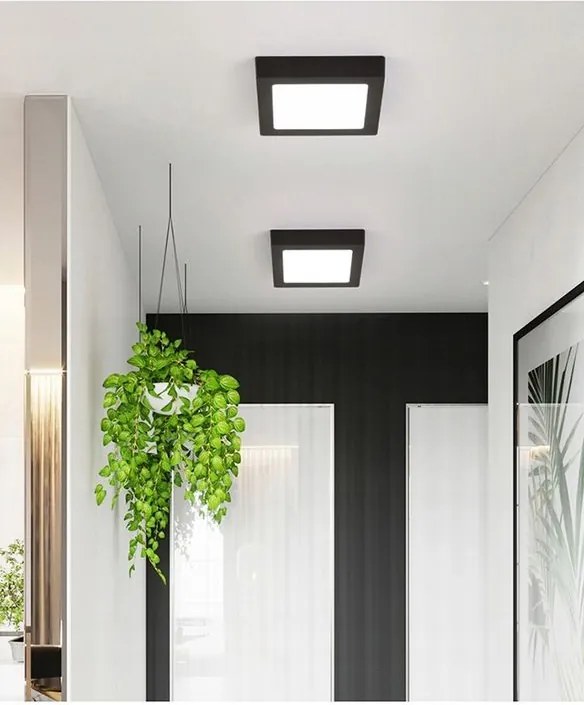 LED ПАНЕЛ ВГРАДЕН SB 18W Black
