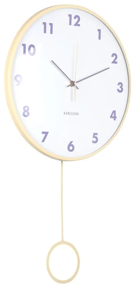 Стенен часовник с махало Cheeky Dome – Karlsson