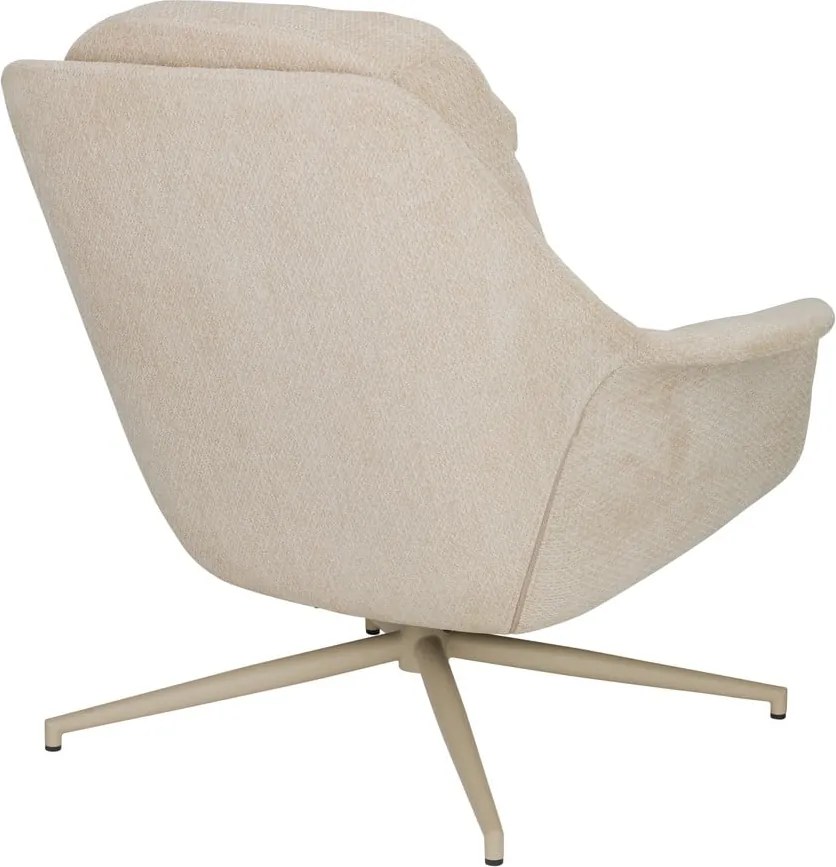 Бежово въртящо се кресло Philly – Zuiver