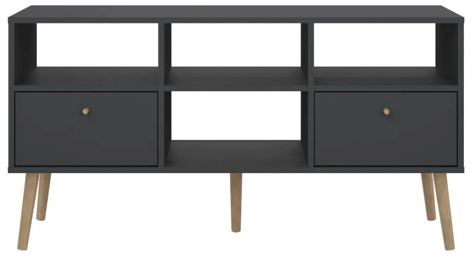 ТВ масичка в антрацит 117x61 cm Bodo - Tvilum