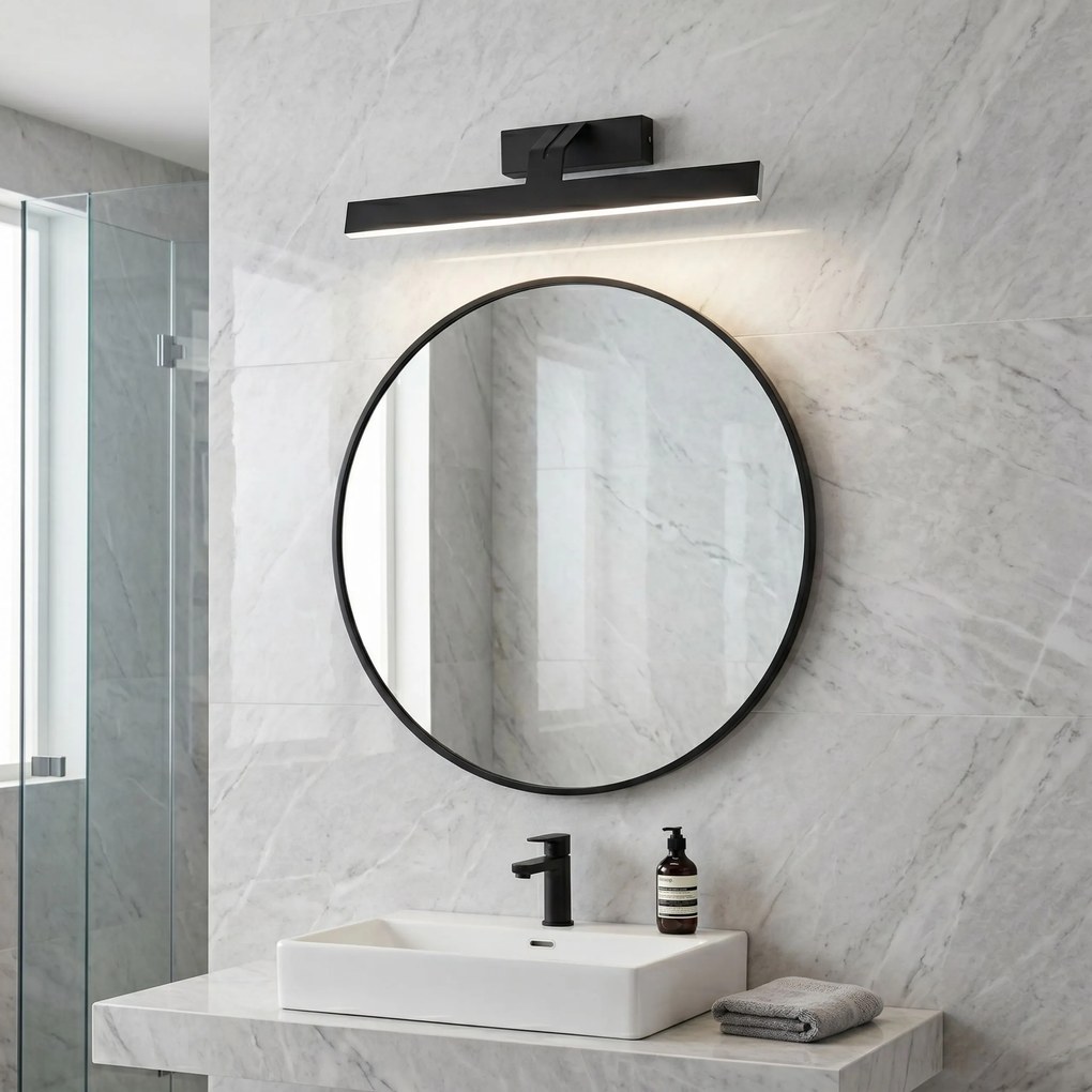 LED аплик за баня SWE010-1W 43cm BLACK
