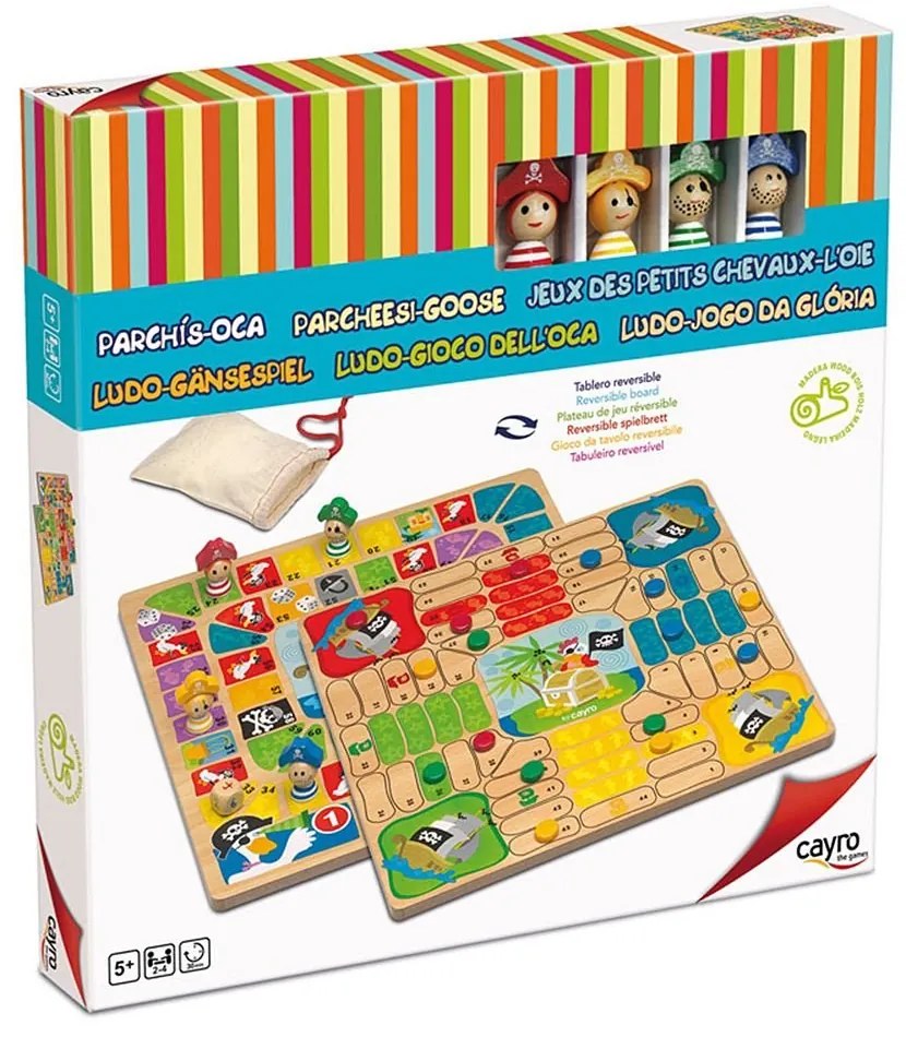 Cayro - Комплект две игри - Не се сърди човече и Гъска