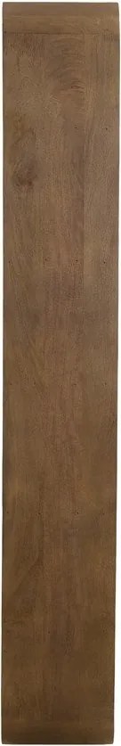 Стелаж от масивно манго в тъмно естествен цвят 100x200x30 cm Labare – Light & Living