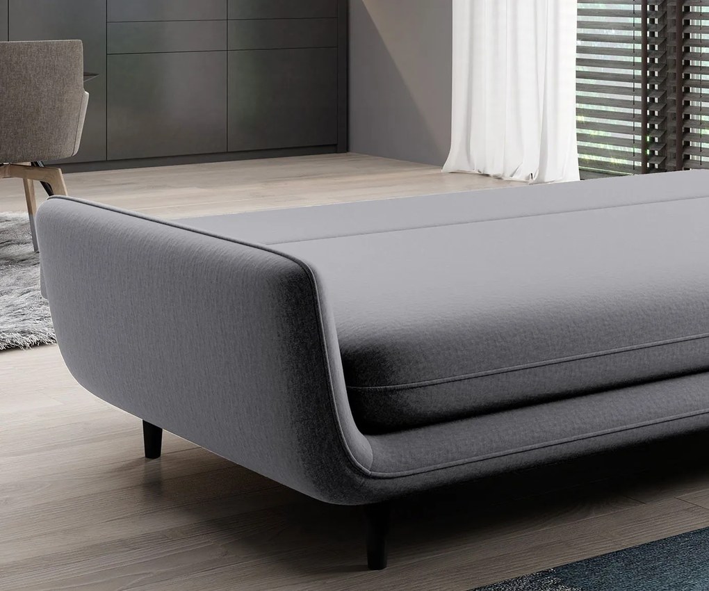 Диван Сирано двуместен-Сив