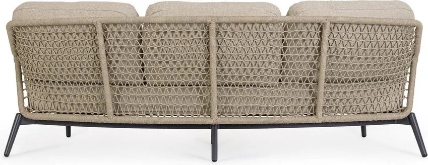 Светлокафяв градински диван от масивна акация Eulero – Bizzotto