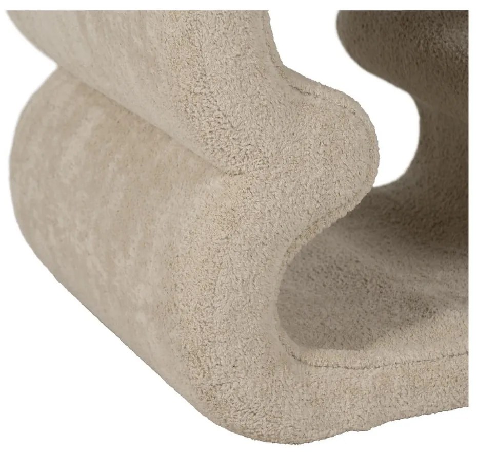 Бежова табуретка от букле – Ixia