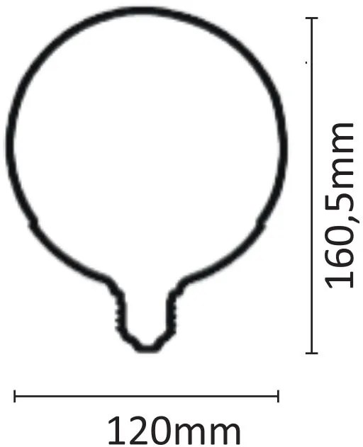 Лампа LED InLight E27 G120 18.5W 4000K