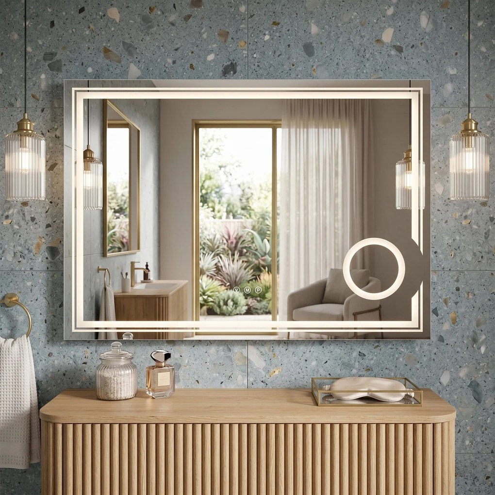 Огледало LED 80x60cm HAVEN