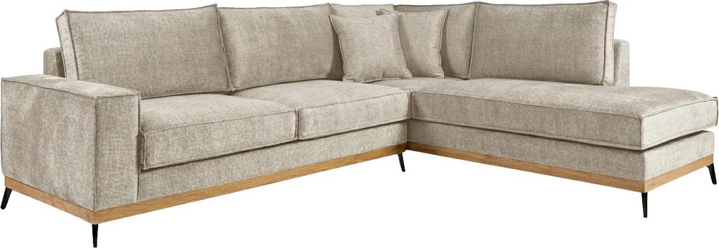 Ъглов диван Fredrik-Μπεζ-Right