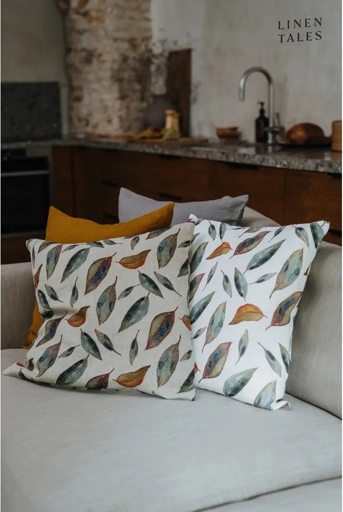 Ленена калъфка за възглавница 50x50 cm Golden Fall – Linen Tales