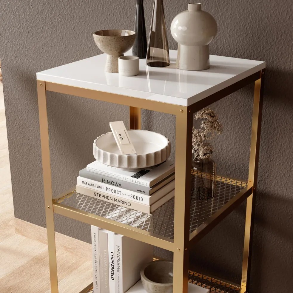 Етажерка за книги Novella mini-Xruso-Leuko gualistero