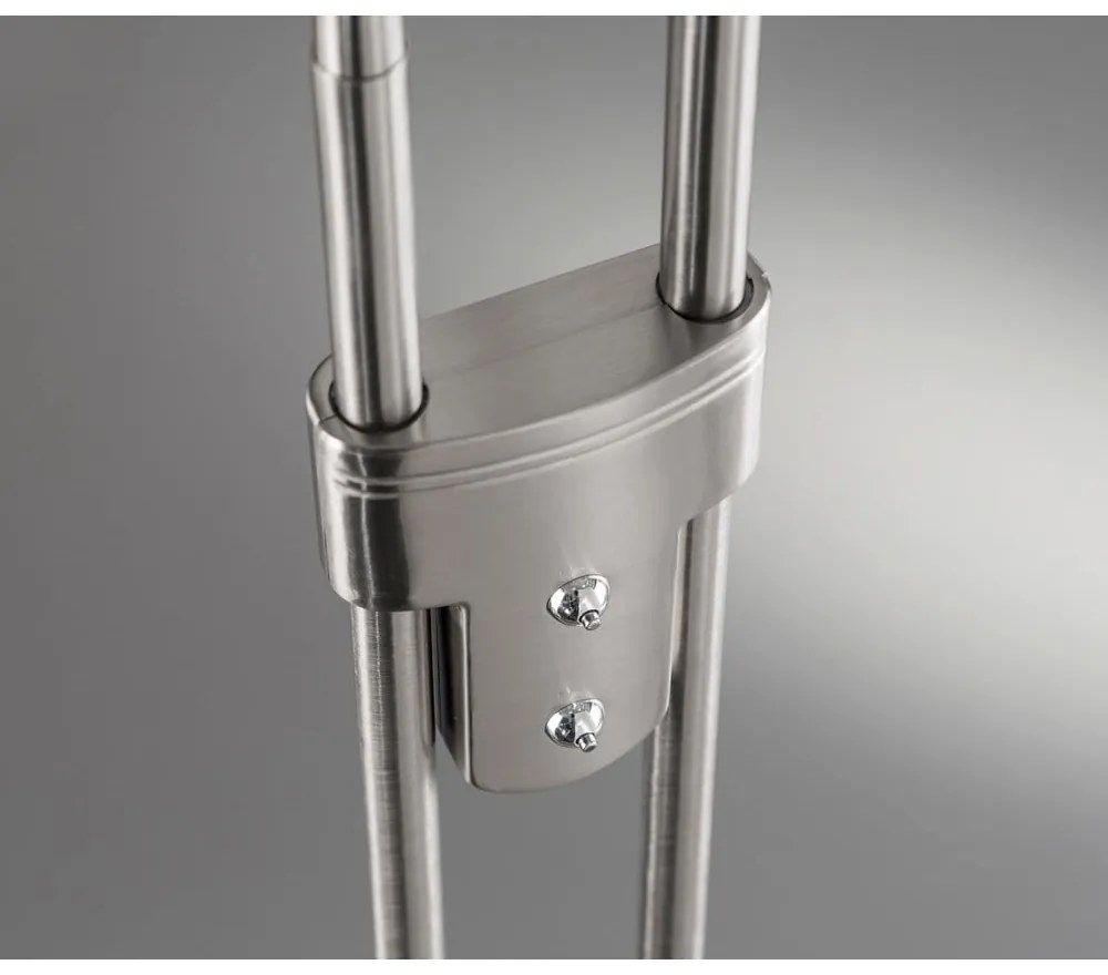 LED затъмняваща се подова лампа в сребрист цвят (височина 150 cm) Dent – Fischer &amp; Honsel