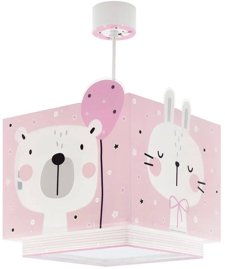 Таванна лампа Ango Baby Jungle-Pink