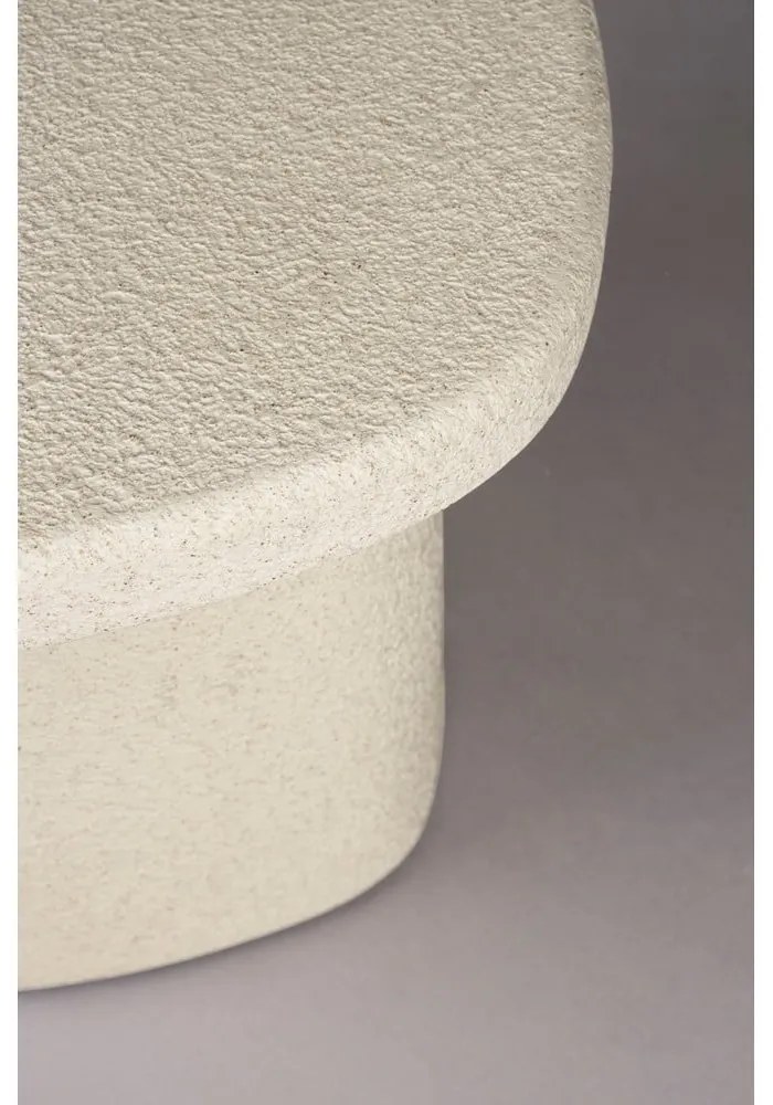 Странична масичка с плот от имитация на мрамор 45x56 cm Veda – Dutchbone