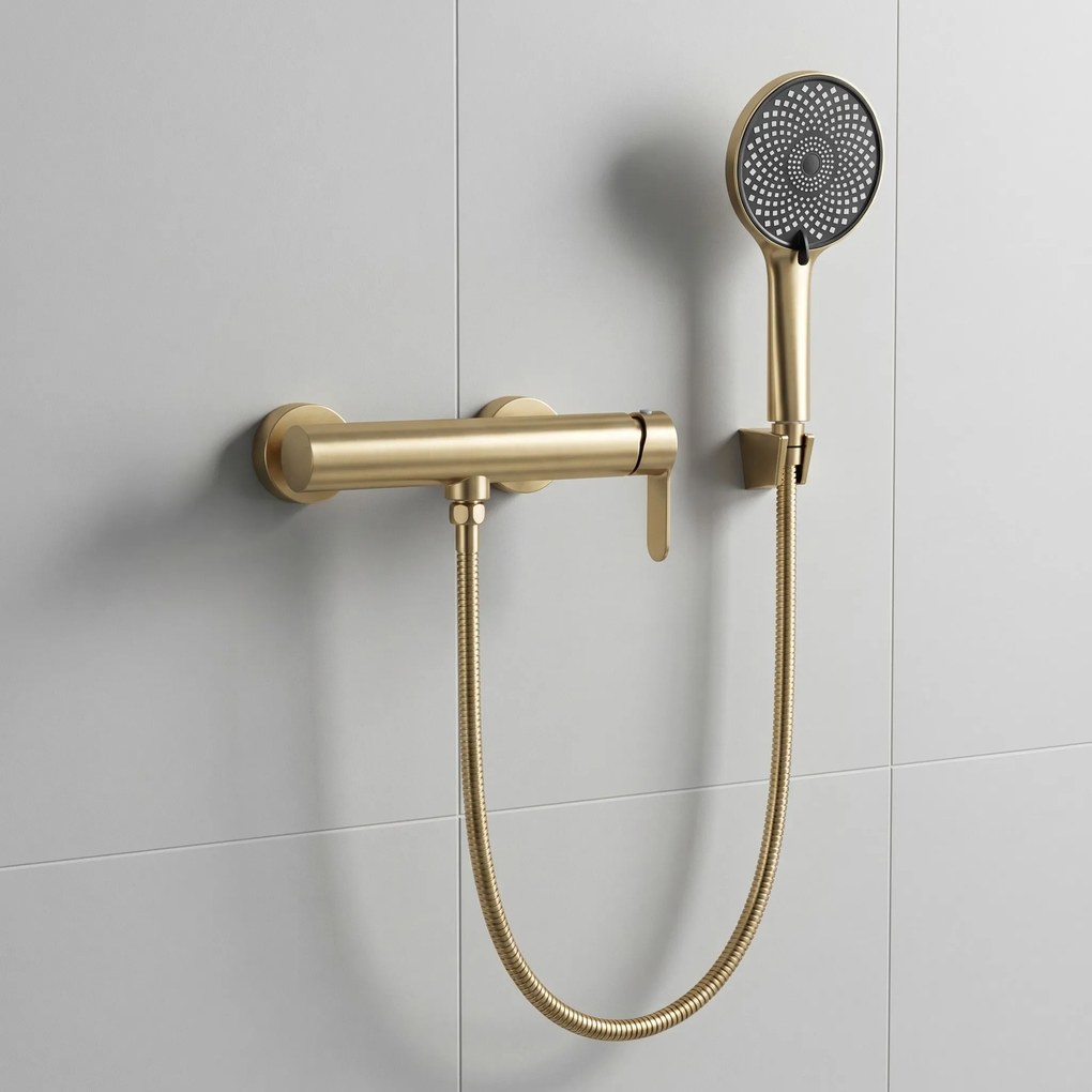 Смесител за душ Arcos Brush Gold