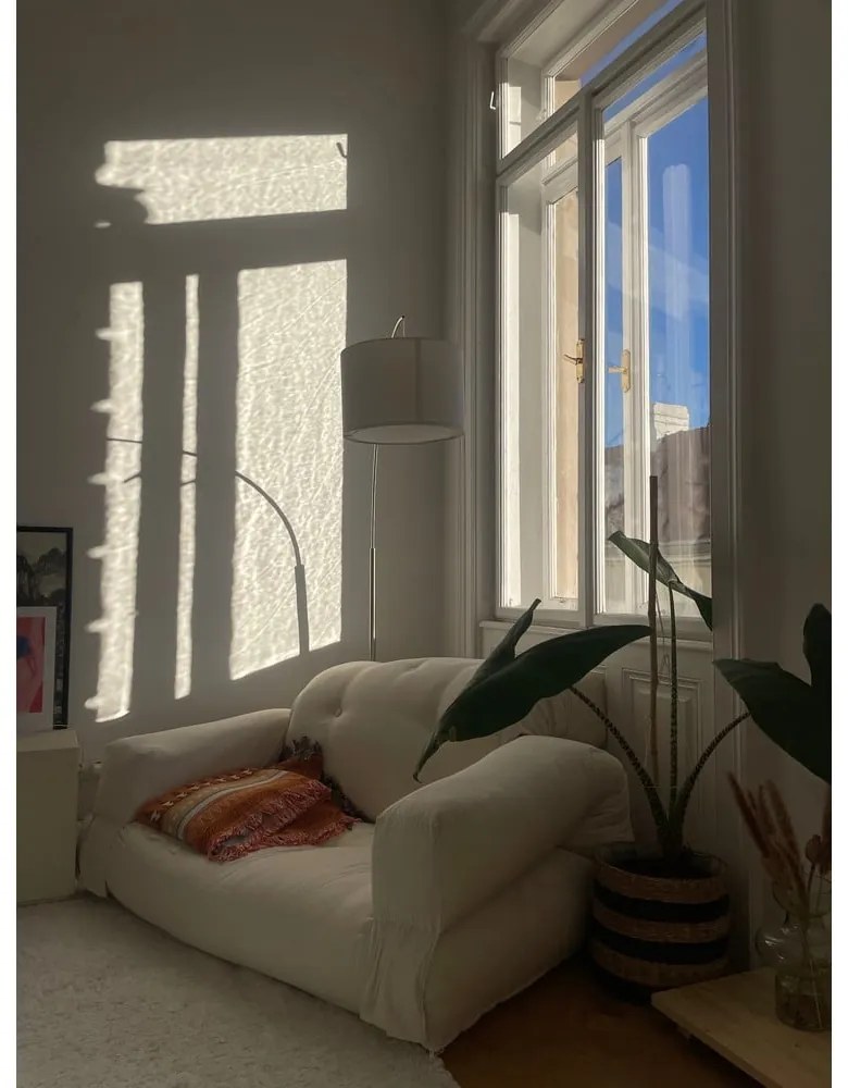 Оранжев разтегателен диван 140 cm Hippo - Karup Design