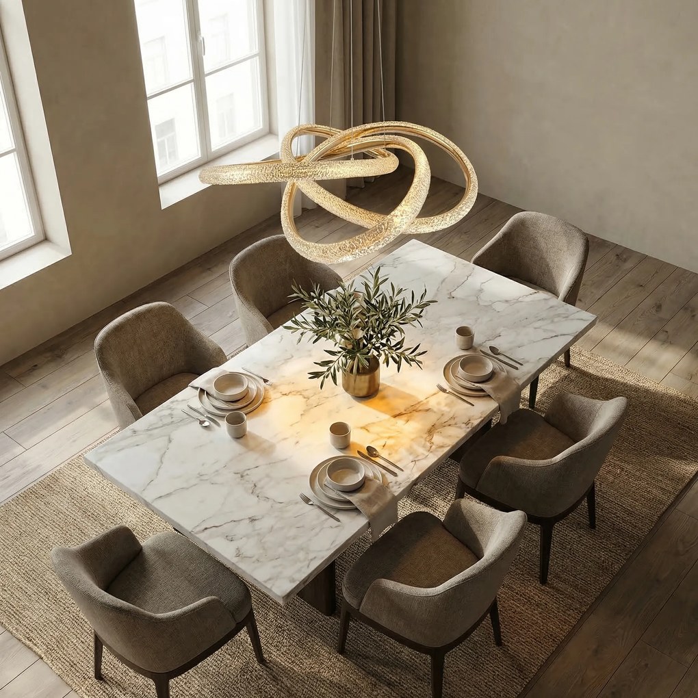 ВИСЯЩА ТАВАННА ЛАМПА G153-CP GOLD