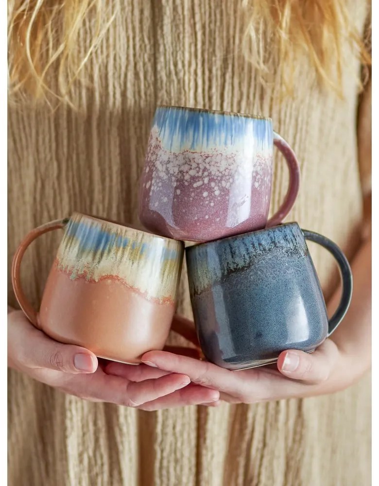 Глинени чаши в комплект 3 бр. 460 ml Cloe – Bloomingville