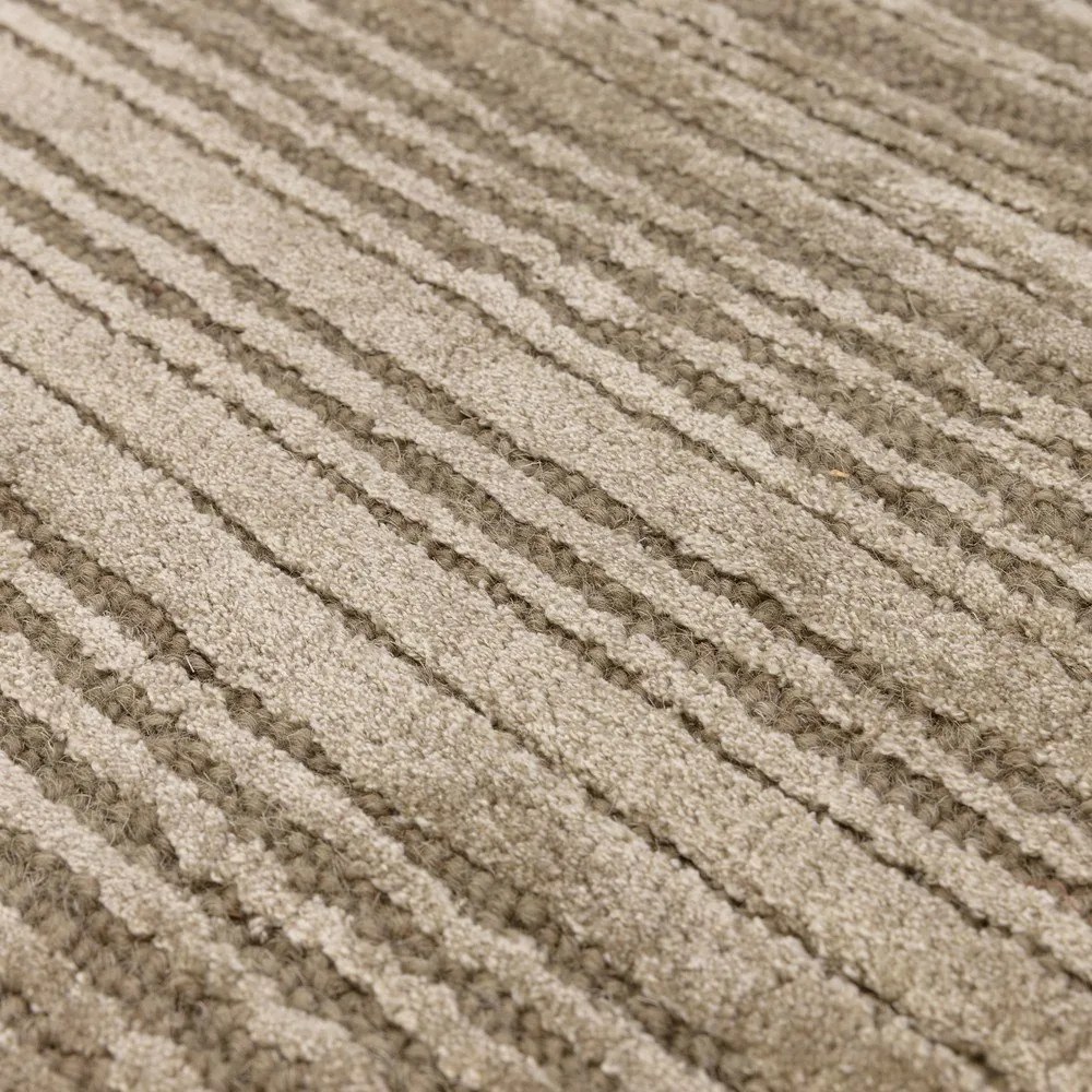 Светлозелен ръчно изработен килим със смес от вълна 160x230 cm Henley Sage – Asiatic Carpets