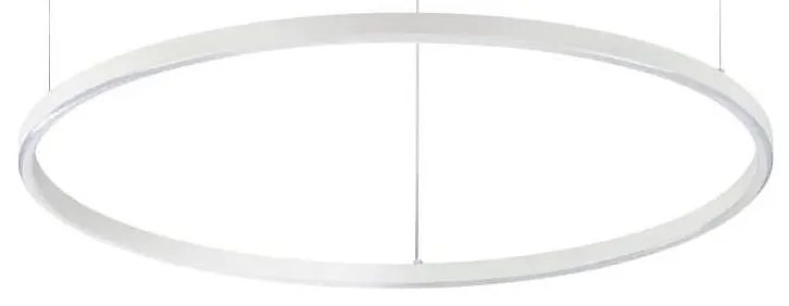 Ideal Lux - LED полилей на кабел ORACLE SLIM LED/40W/230V/3000K Ø 70 см бял