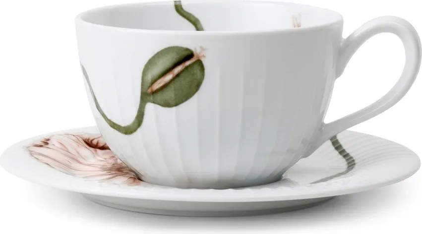 Бяла порцеланова чаша 380 ml Hammershøi Poppy – Kähler Design