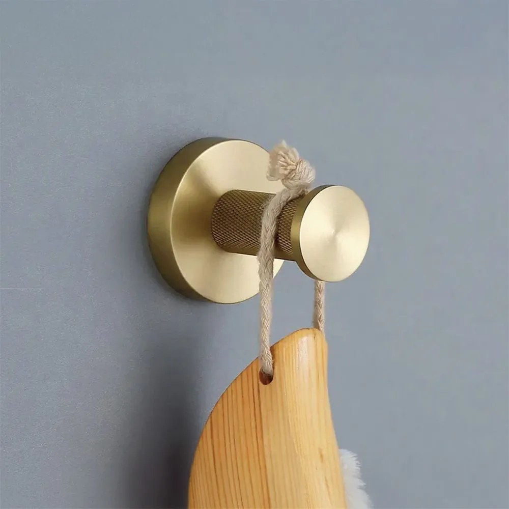 Закачалка за баня 6606A Modern Brush Gold