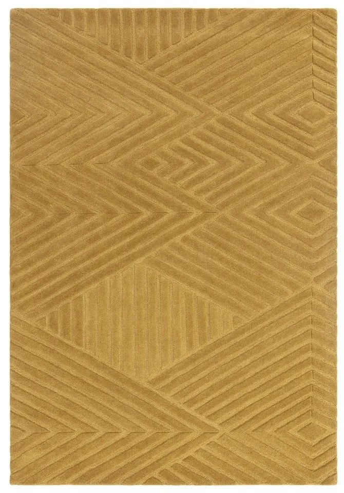 Вълнен килим в цвят охра 200x290 cm Hague - Asiatic Carpets