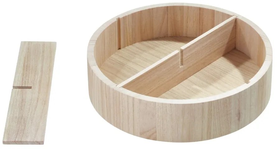 Въртящ се дървен органайзер за подправки Merry-go-round - iDesign/The Home Edit