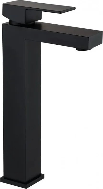 Mexen Cube висока смесителна батерия за мивка, черна - 72910-70