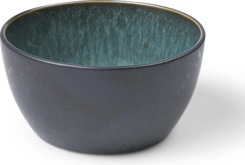 Зелена/черна глинена купичка Gastro Green/Black – Bitz