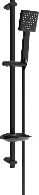 Mexen DB45 душ комплект с плъзгаща релса, черен - 785454584-70