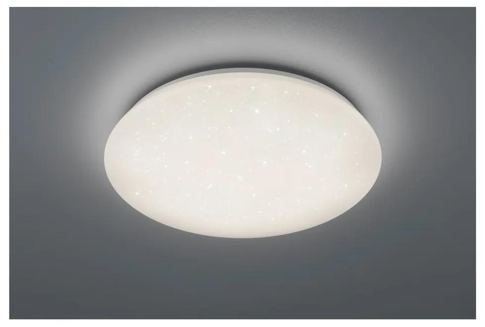 Бяло LED осветително тяло за таван Potz, диаметър 50 cm Trio Putz