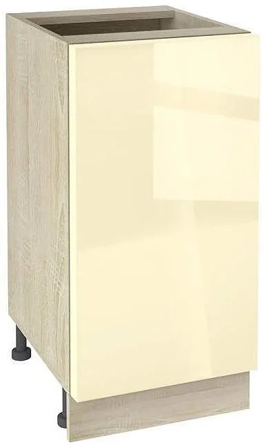 Долен шкаф МДФ Глосмакс 401(40см) Сонома