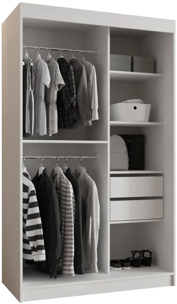 Гардероб Wika плъзгащ-Кашмир-Дължина: 120 см