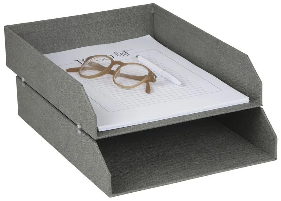 Картонени органайзери за документи в комплект от 2 Hakan - Bigso Box of Sweden