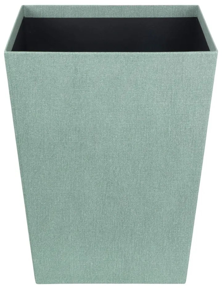 Кошче за боклук тюркоазено Sofia Canvas Paper Laminate – Bigso