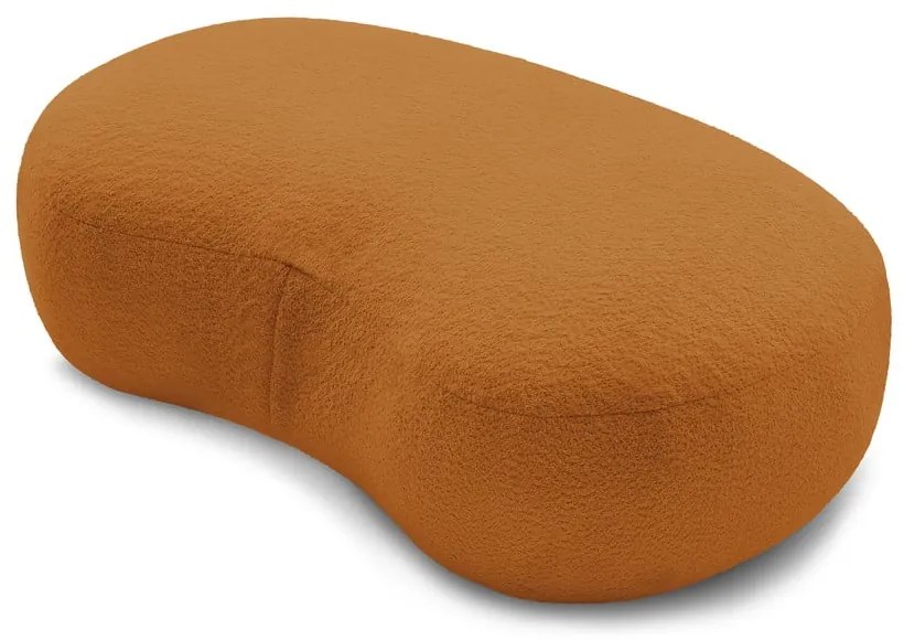 Табуретка от букле в цвят горчица Saint-Germain - Bobochic Paris