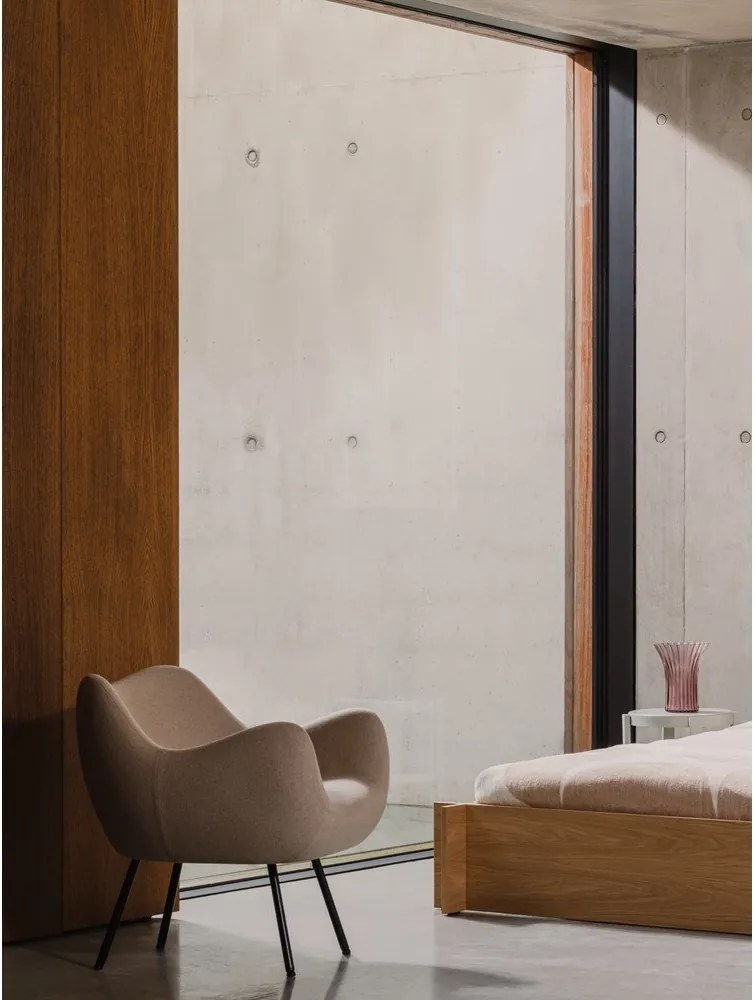 Бежово вълнено кресло RM58 – noo.ma