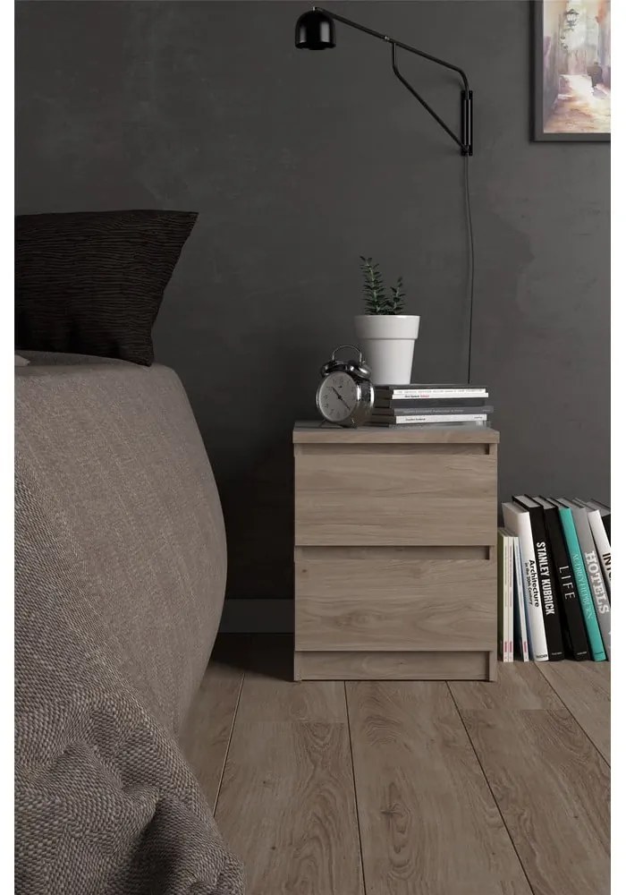 Нощно шкафче в дъбов декор Naia - Tvilum