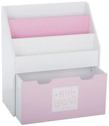 Детска библиотека atmosphera Bazar, MDF, 70 cm - Сив