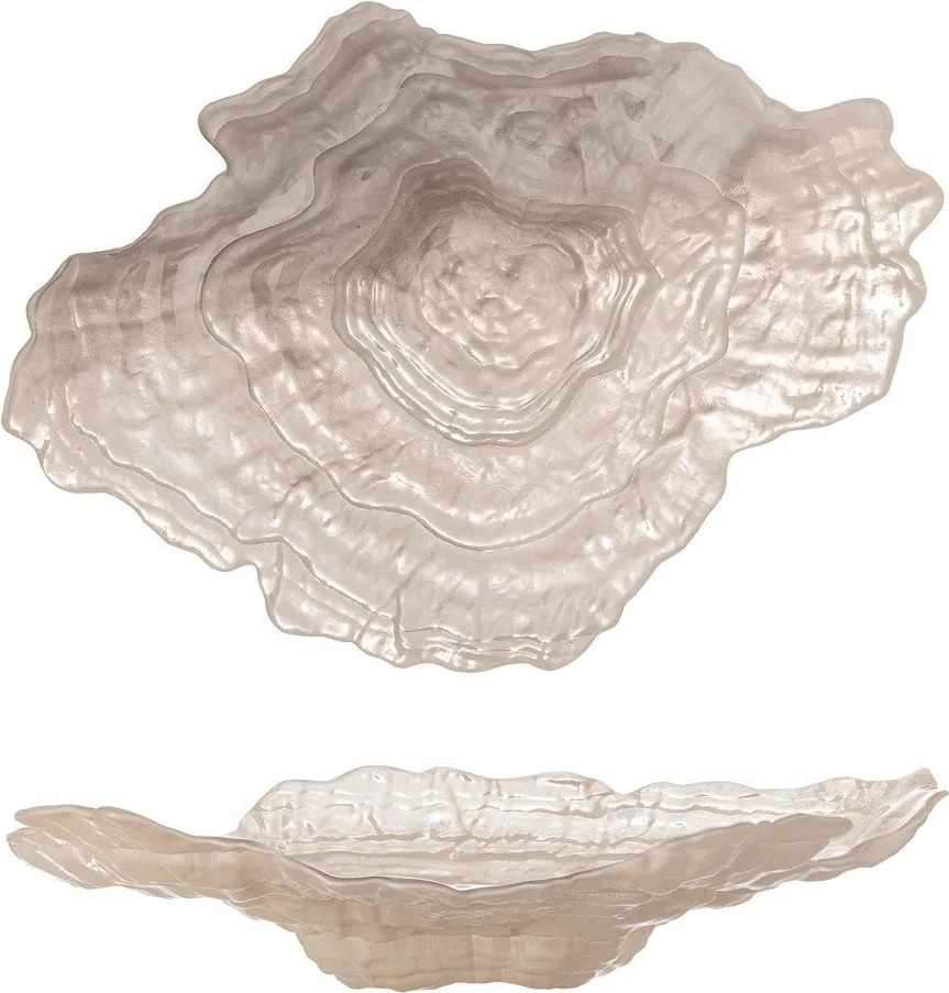 Стъклена декоративна купа 29x38 cm Aiku – Bloomingville