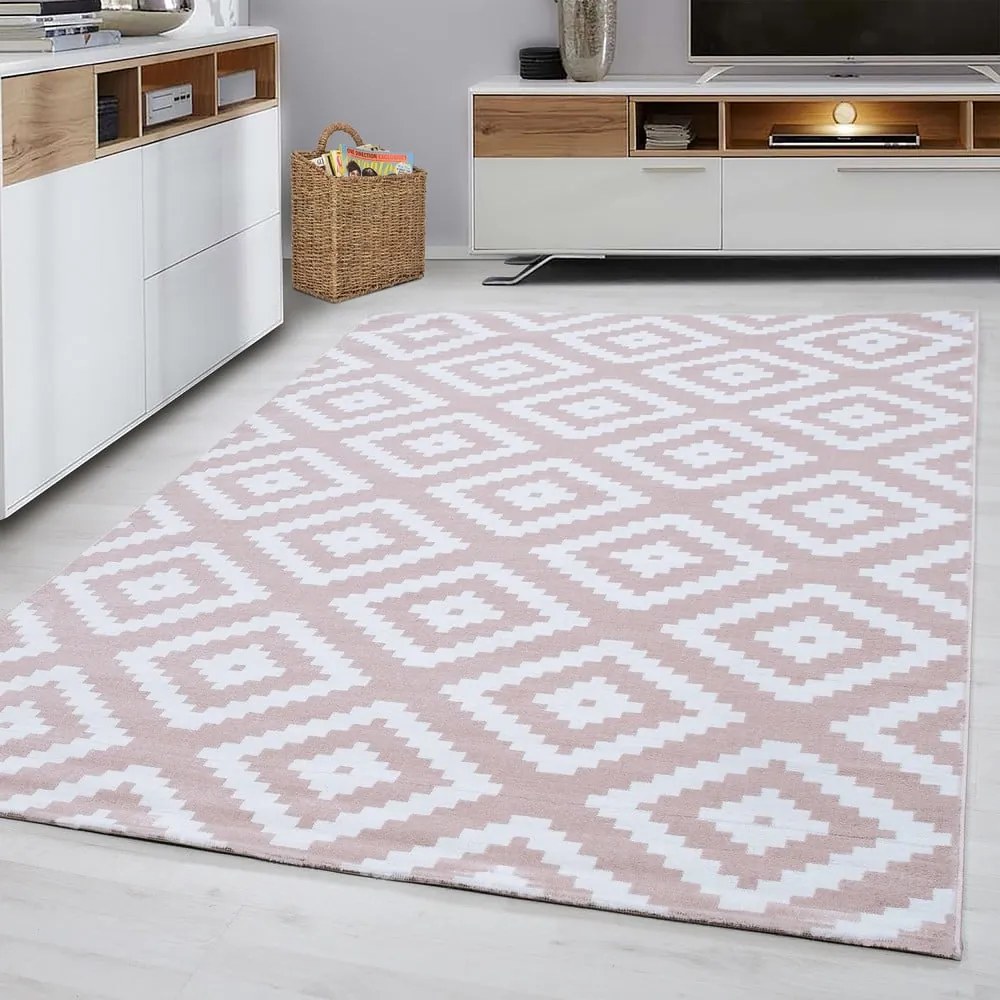 Светлорозов килим 120x170 cm Plus – Ayyildiz Carpets