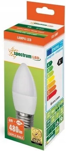 Крушка LED E-27 230V 6W 13061