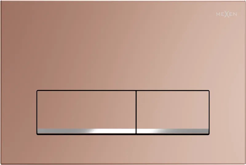 Mexen Fenix 12 бутон за промиване, розово злато - 601205