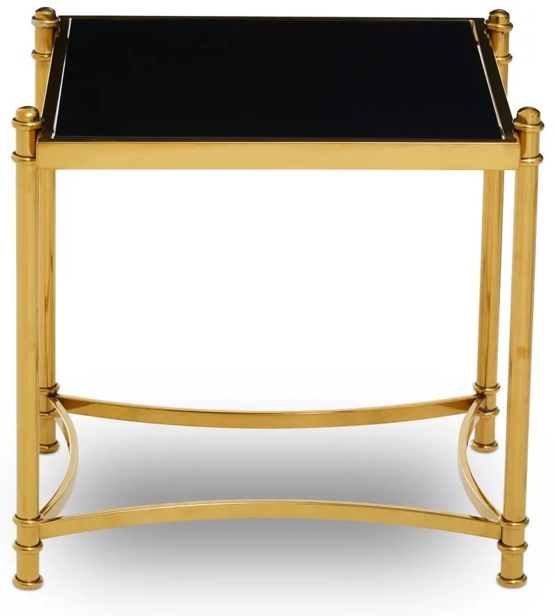 Маса за съхранение със стъклен плот 50x56 cm Ackley - Premier Housewares