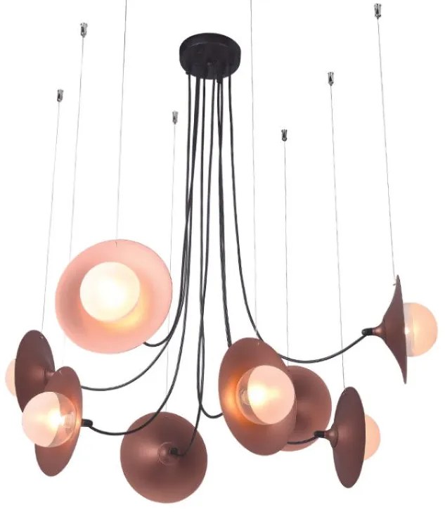 Висяща таванна лампа Hydra 8-лампи